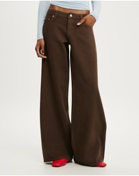 Cotton On - Low Rise Wide Jeans