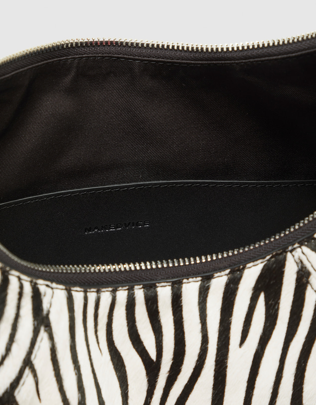Nakedvice - The Hughes Zebra Print Bag
