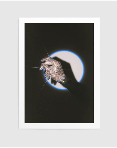 Olive et Oriel - Glitter Hand by Samantha Hearn Art Print