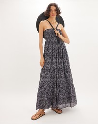 Amelius - Diane Batik Print Maxi Dress