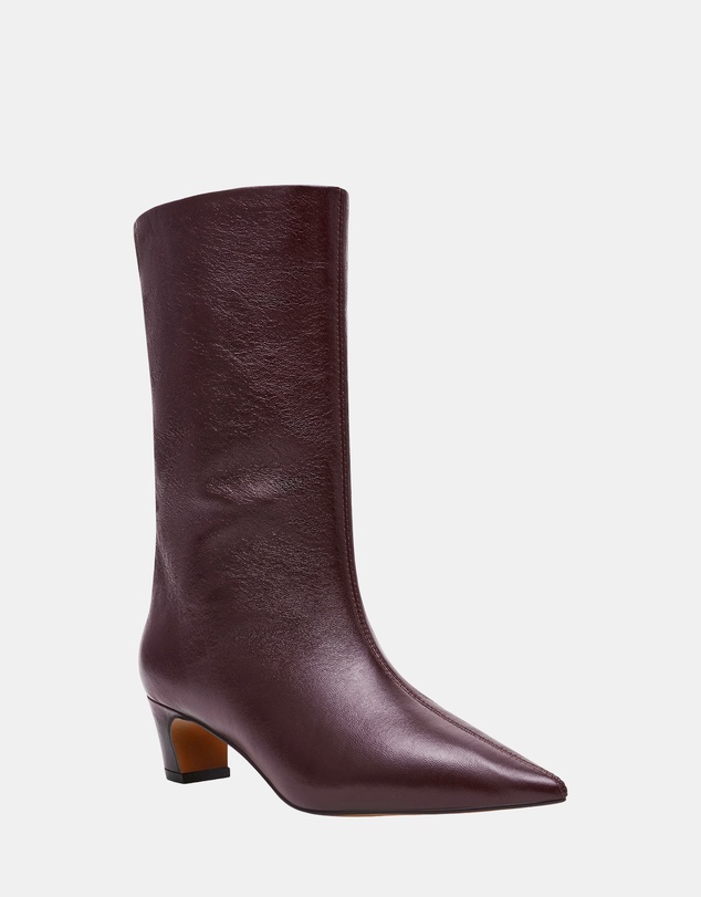 Steve Madden - Lytton Burgundy Boots