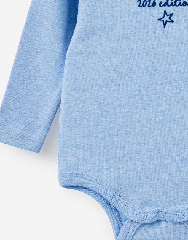 Cotton On Kids - Organic Long Sleeve Bubbysuit