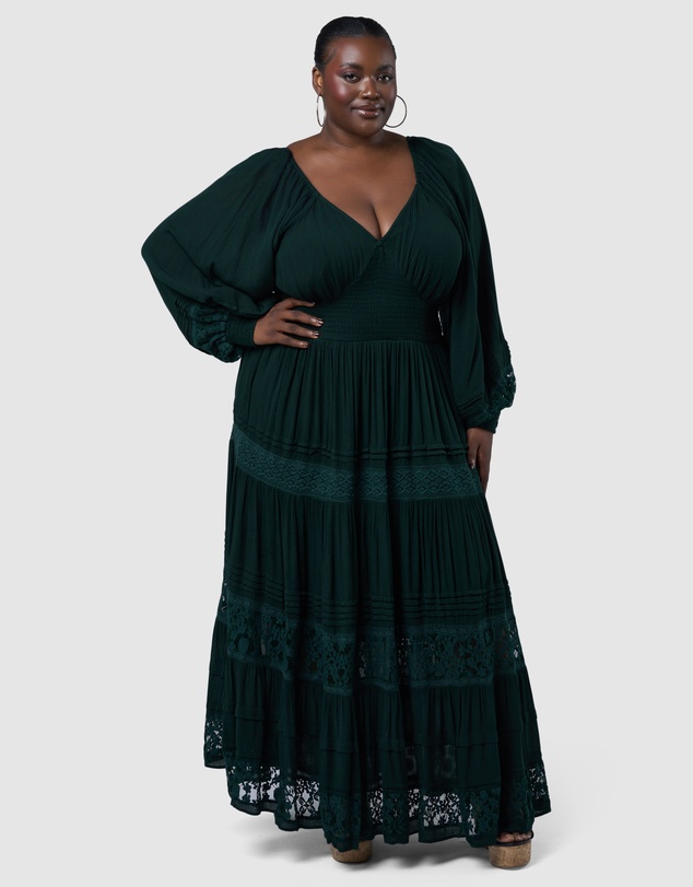 The Poetic Gypsy - Sunset Shadows Maxi Dress
