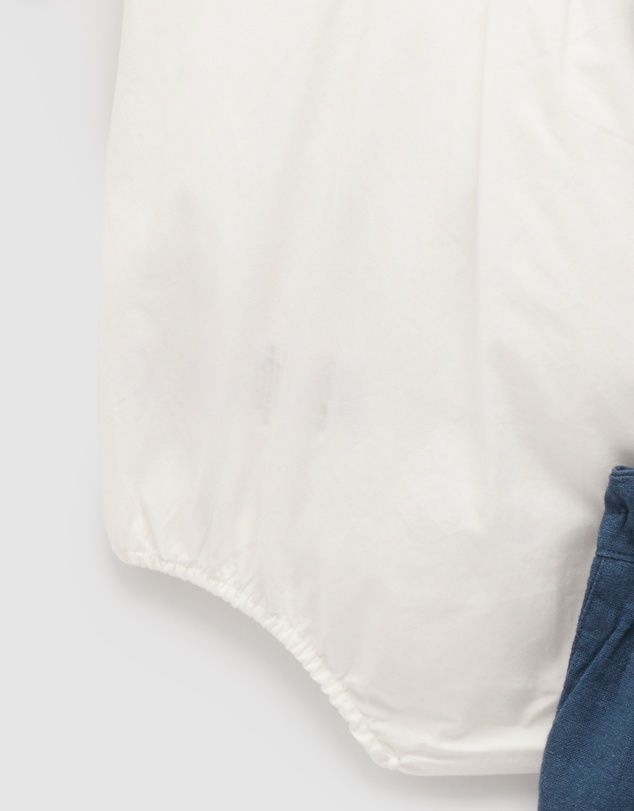 Purebaby - Classic Shirt & Overall Set - Babies-Kids