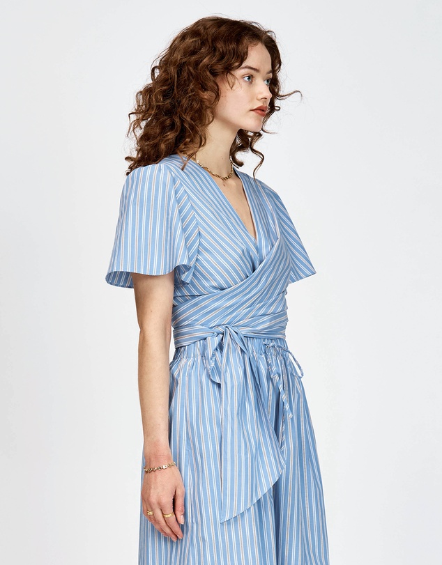 bul - Chal Top Blue Stripe