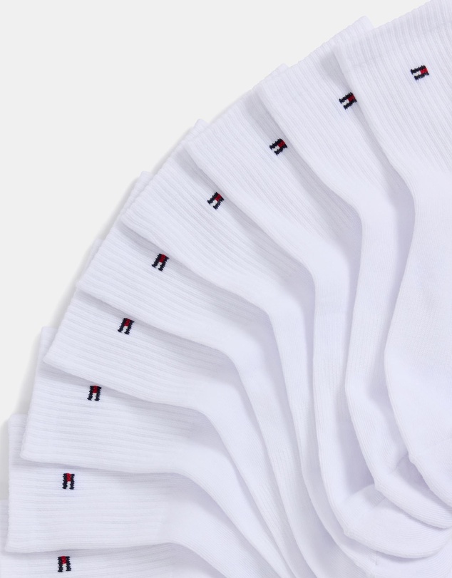 Tommy Hilfiger - 6-Pack Athletic High Quarter Socks