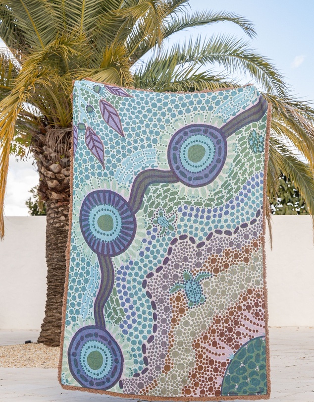 Good Throw Co - Buggeiri Art Throw Rug