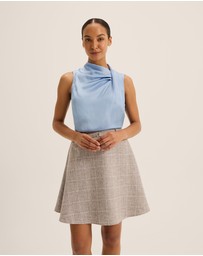 Review - Maeve Twist Neck Blouse