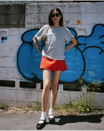 CAMIXA - Francy Linen Jersey T-Shirt Top