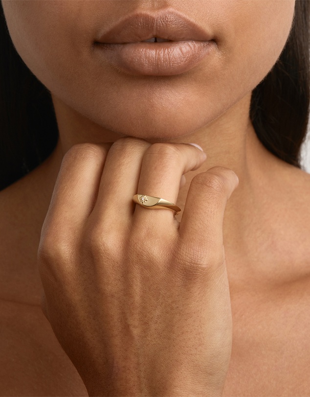 By Charlotte - Lotus Ring