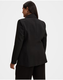 Forever New Curve - Victoria Curve Single Breasted Blazer