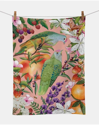 La La Land - Bountiful Harvest Tea Towel