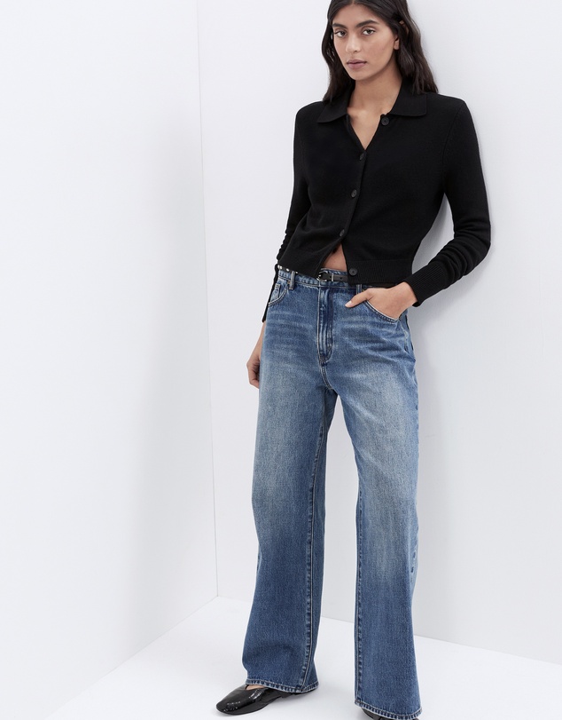 UNISON - Collared Button Through Knit