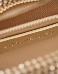 Forever New - Keisha Soft Sparkle Clutch Bag