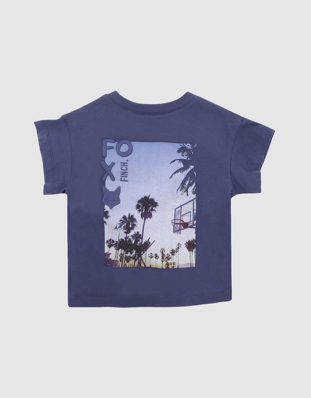 Fox & Finch - Casablanca Organic Palm Tee - Kids