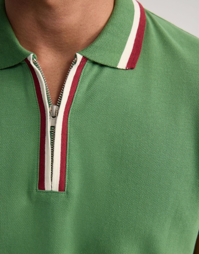 Oxford - Orwell Zip Neck Polo