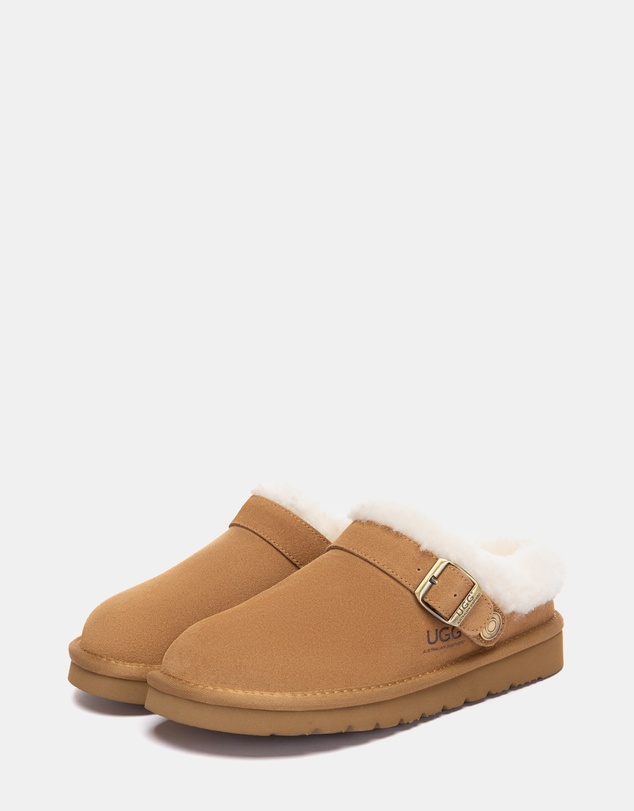 EVERAU - Australian Shepherd Ugg Pulsey Men Cow Suede Upper House Shoes