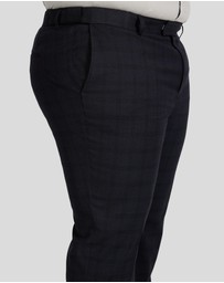 Johnny Bigg - Henry Check Stretch Dress Pant