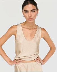 Staple the Label - Dusk Bias Tank