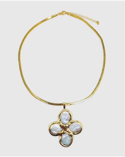 Miz Casa and Co - Valoria Pearl Necklace