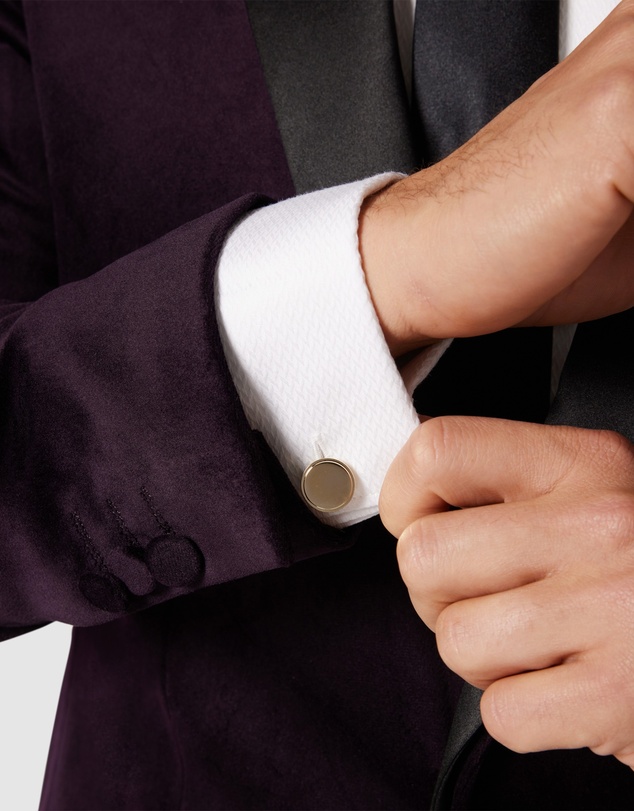 Politix - Champagne Glass Shaped Cufflinks