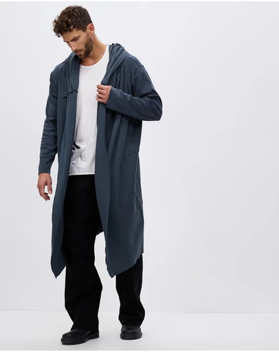 Surrounded By Ghosts - The Aikinite Hooded Rib Knit Cardigan
