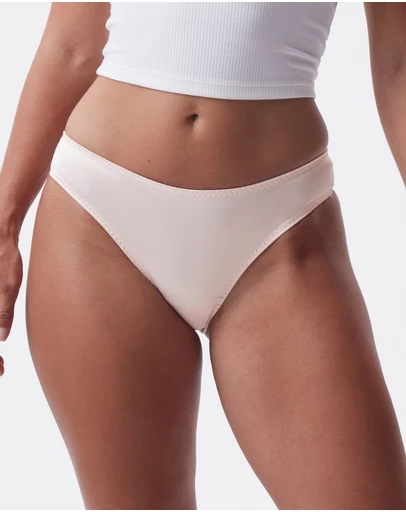 Bras N Things - Terri Brazilian Knicker - Oatmeal