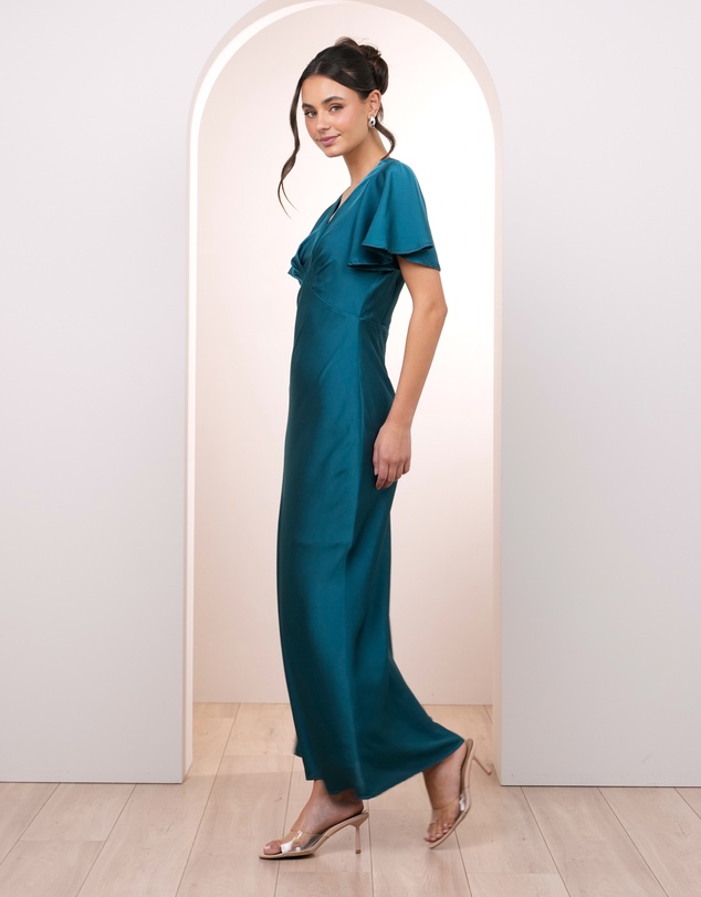Pilgrim - Nataly Flutter Sleeve Gown