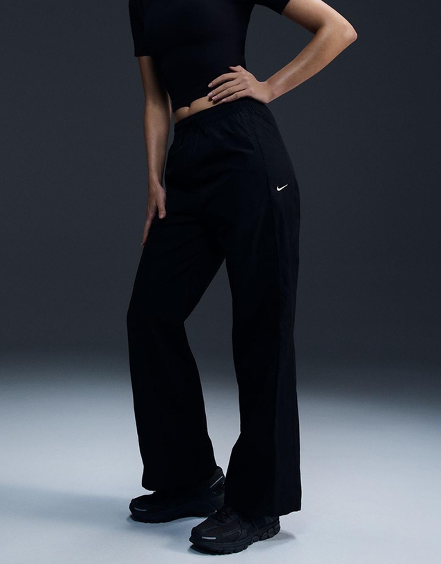 Nike - Windrunner High-Waisted Woven Open-Hem Pants