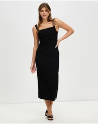 Third Form - Paradigm Tucked Midi Dress