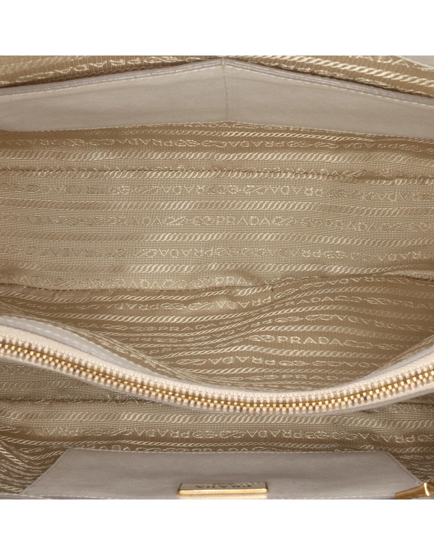Pre-Loved by Azura Reborn - Pre-Loved Medium Bicolor Saffiano Lux Promenade Satchel