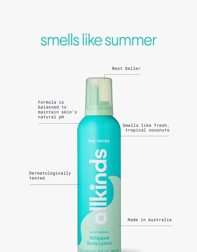 Allkinds - Tropical Coconut Whipped Body Lotion