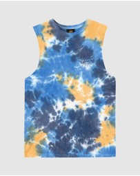 Santa Cruz - Industrial Dot Mono Muscle - Teens
