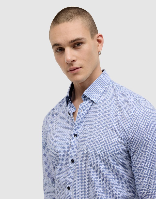 Politix - Reeves Geo Long Sleeve Shirt