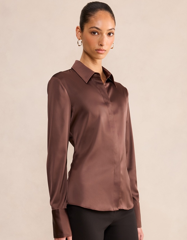 Forever New - Gigi Fitted Cuffed Shirt