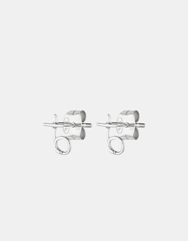 Luna Rae - Sterling Silver - Kiss Hug Studs
