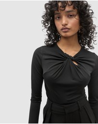 Seed Heritage - Twist Detail Layering Top