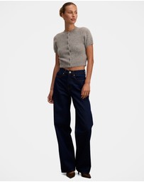 Forever New - Juniper Button Through Knitted T-shirt