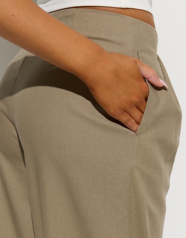 Dazie - Trevi Linen Blend Tailored Pants