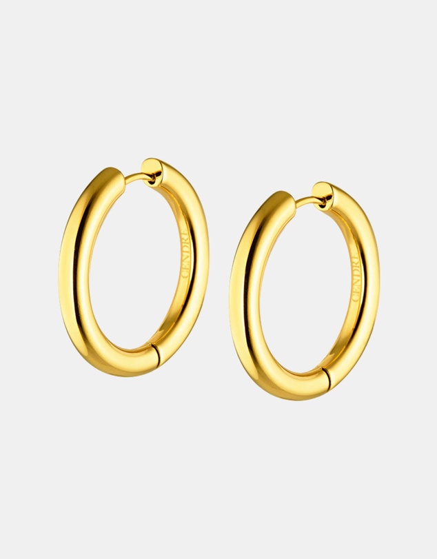 CENDRE - Rhode Huggie Earrings