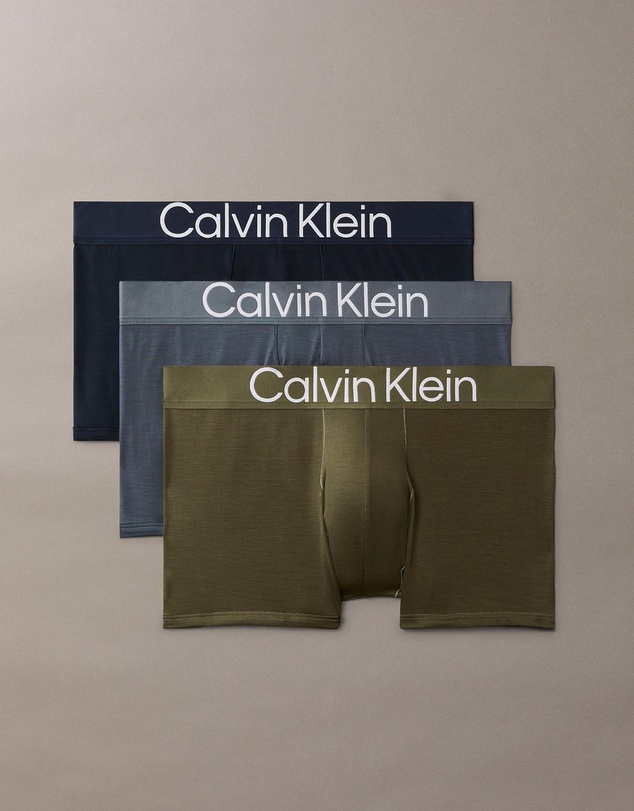 Calvin Klein - 3-Pack Ultra Soft Naturals Trunks