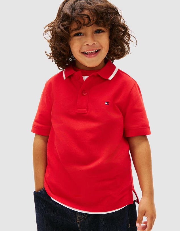 Tommy Hilfiger - LB Take It Easy Graphic Polo SS - Kids