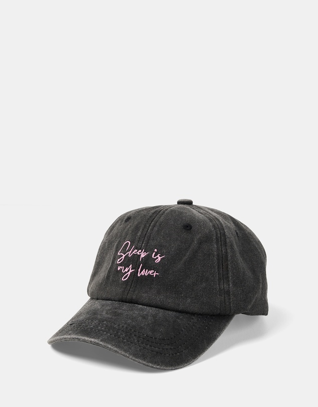 Linen House - Embroidered Slogan Cap