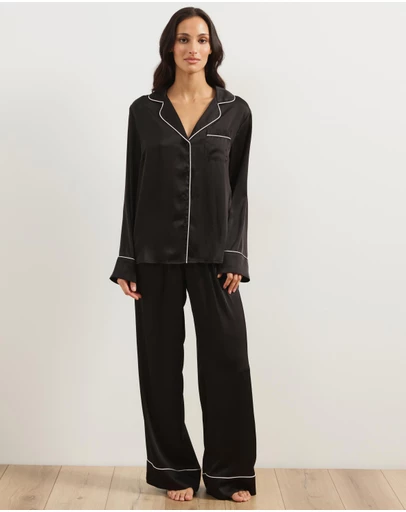 Atmos&Here - Pia Satin Long Sleeve Pyjama Set
