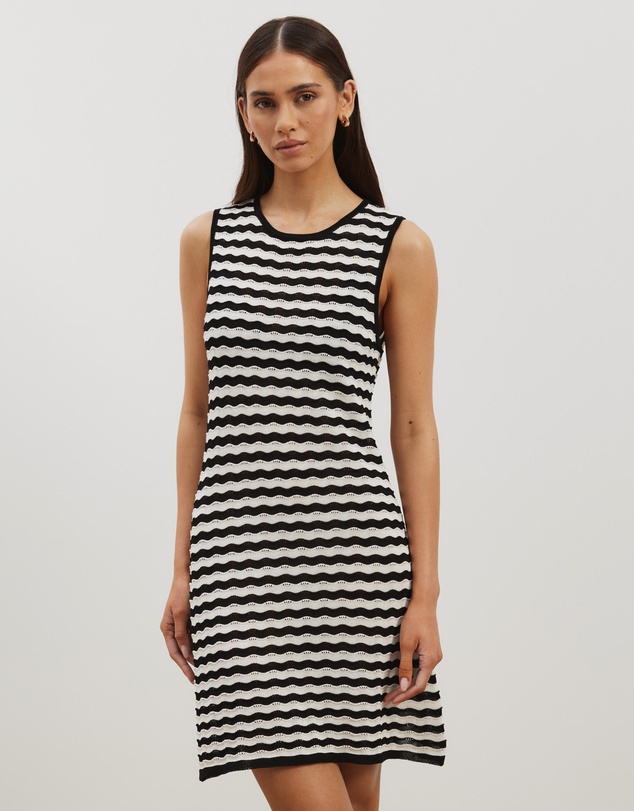Atmos&Here - Carly Knitted Shift Mini Dress