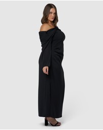 Pink Dusk by Curve Project - Say My Name Maxi Dress