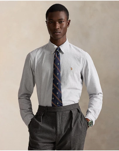 Polo Ralph Lauren - Custom Fit Striped Oxford Shirt