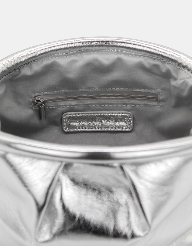 Morgan & Taylor - Annette Clutch in Metalic Silver