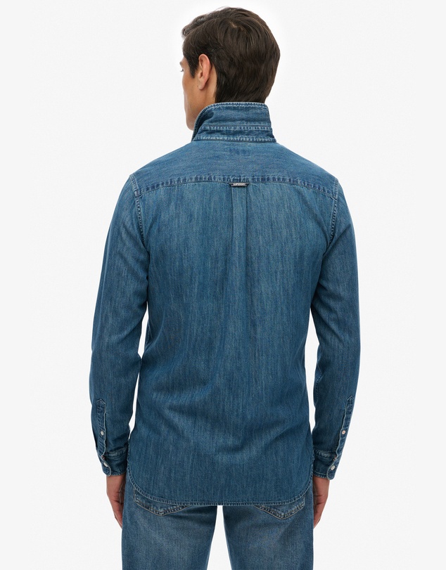 Superdry - Essentials Long Sleeve Denim Shirt