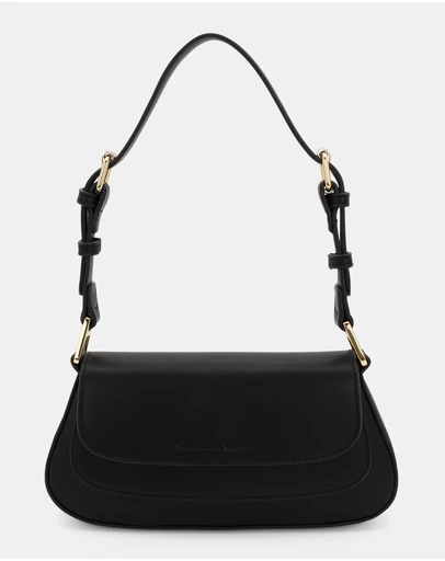 Morgan & Taylor - Hailey Shoulder Bag in Black